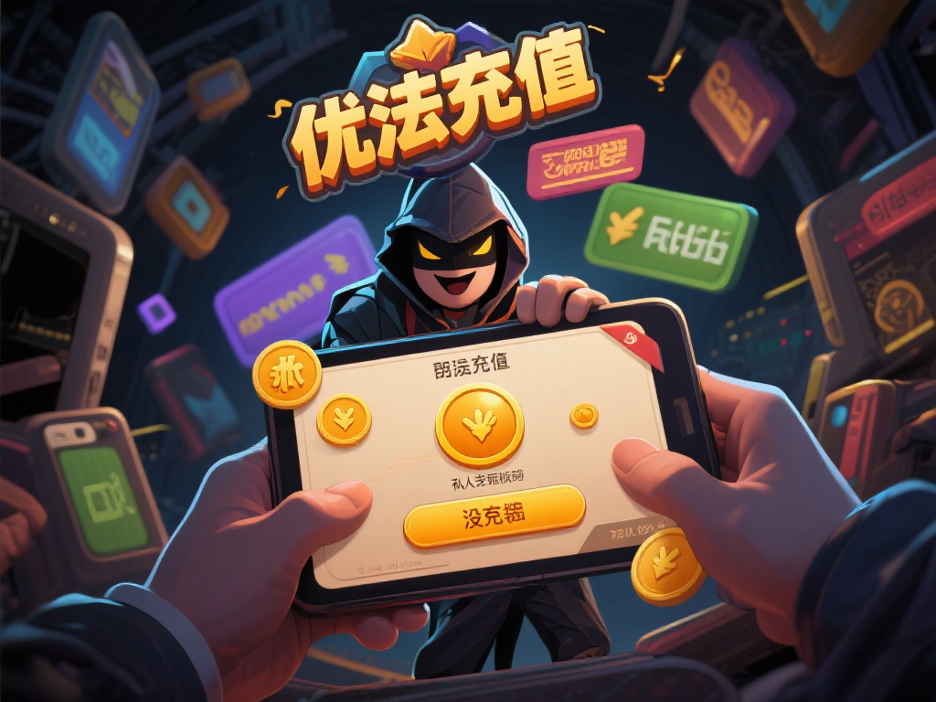 非法充值陷阱：一些诈骗者伪装成能提供优惠充值的服务