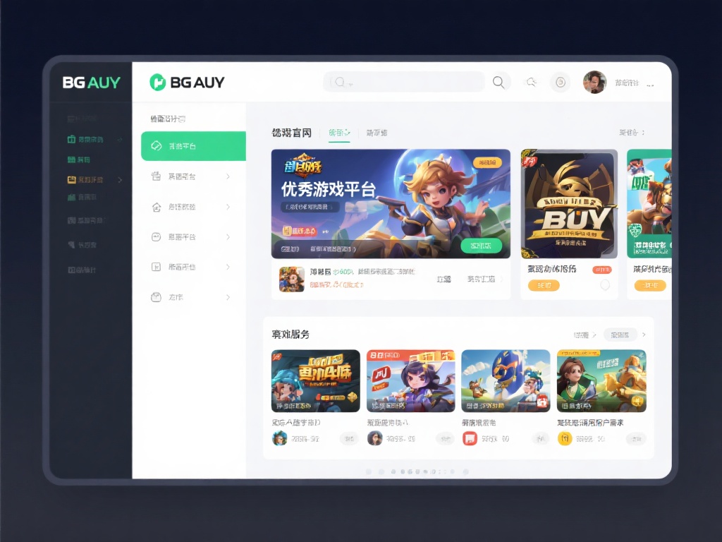 一个优秀的游戏平台，其界面设计和用户体验是至关重要